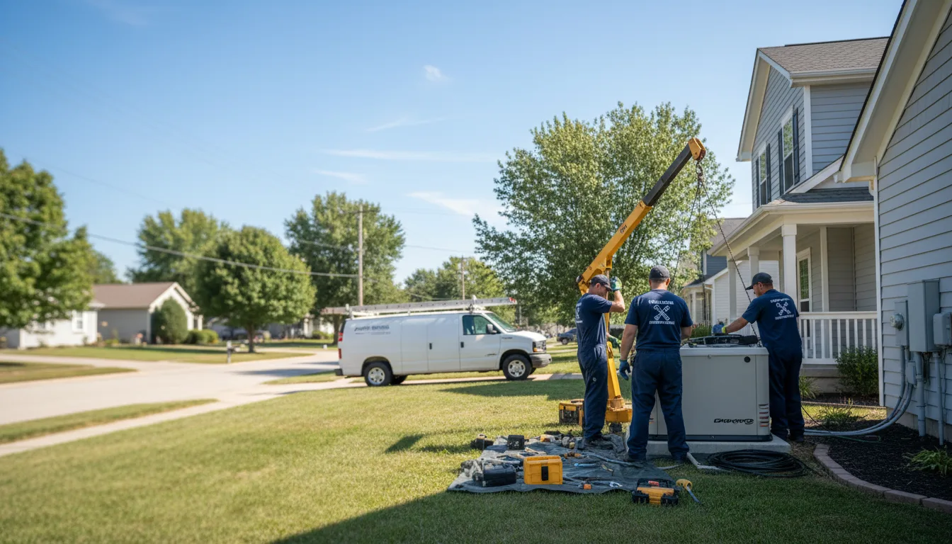 Generator Installation in Evansville, WI near me